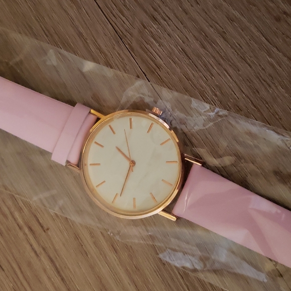 Free Add On - Pink & Rose Gold Colored Watch - Picture 3 of 8